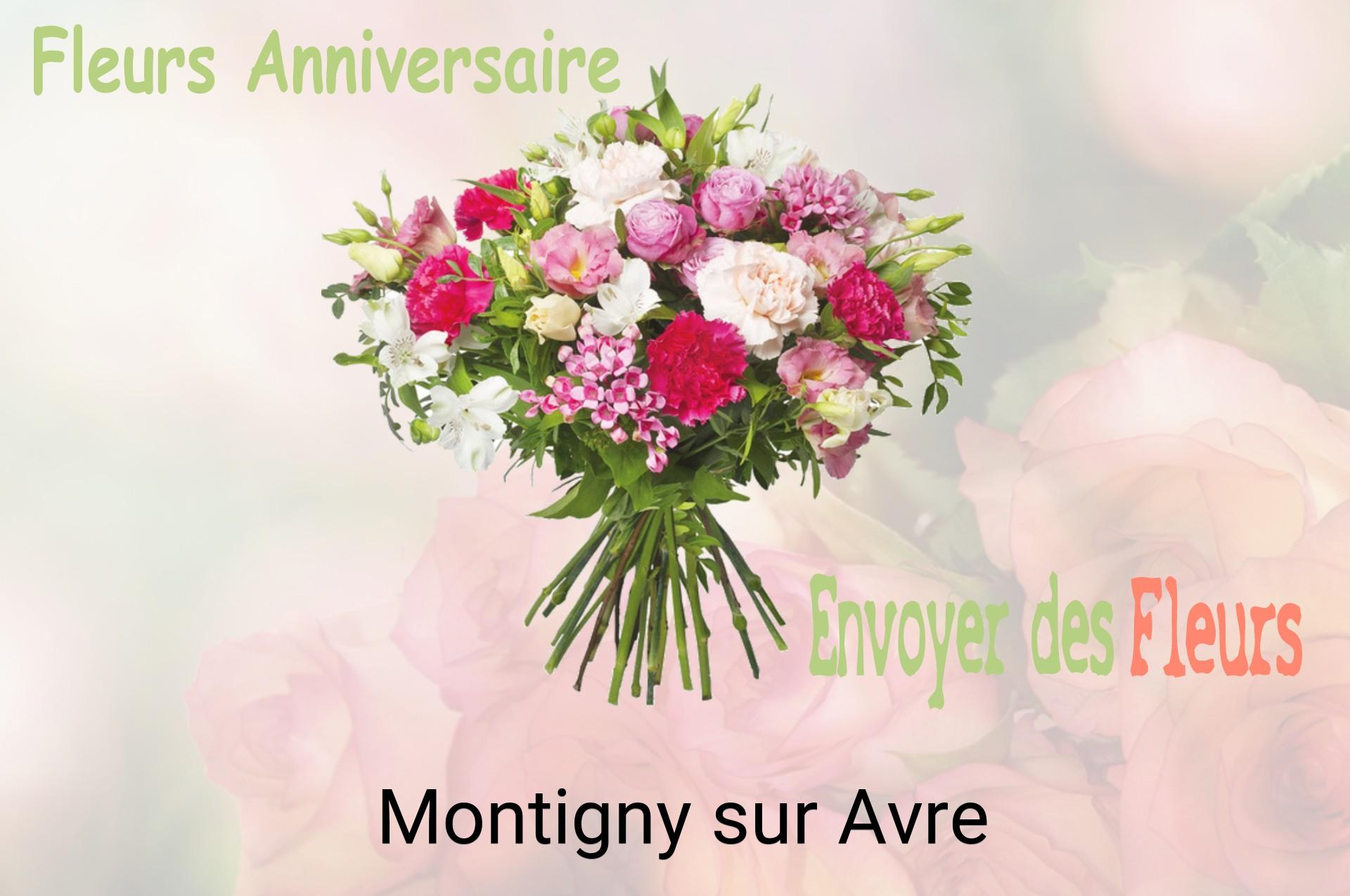 Bouquet de fleurs d’anniversaire livré à Montigny-sur-Avre