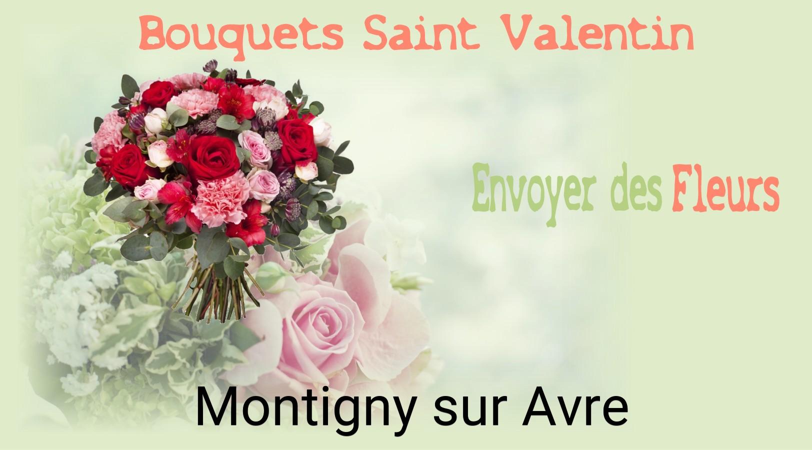 Roses de Saint-Valentin livrées à Montigny-sur-Avre